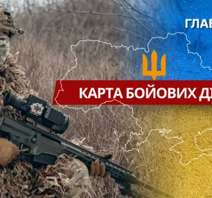 Карта бойових дій в Україні станом на 1 травня 2026 року