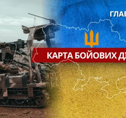 Карта бойових дій в Україні станом на 4 червня 2026 року