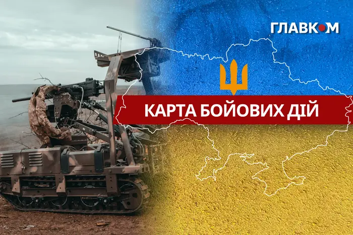 Карта бойових дій в Україні станом на 4 червня 2026 року
