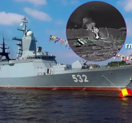 Мадяр показав удар по російських кораблях під Петербургом (відео)