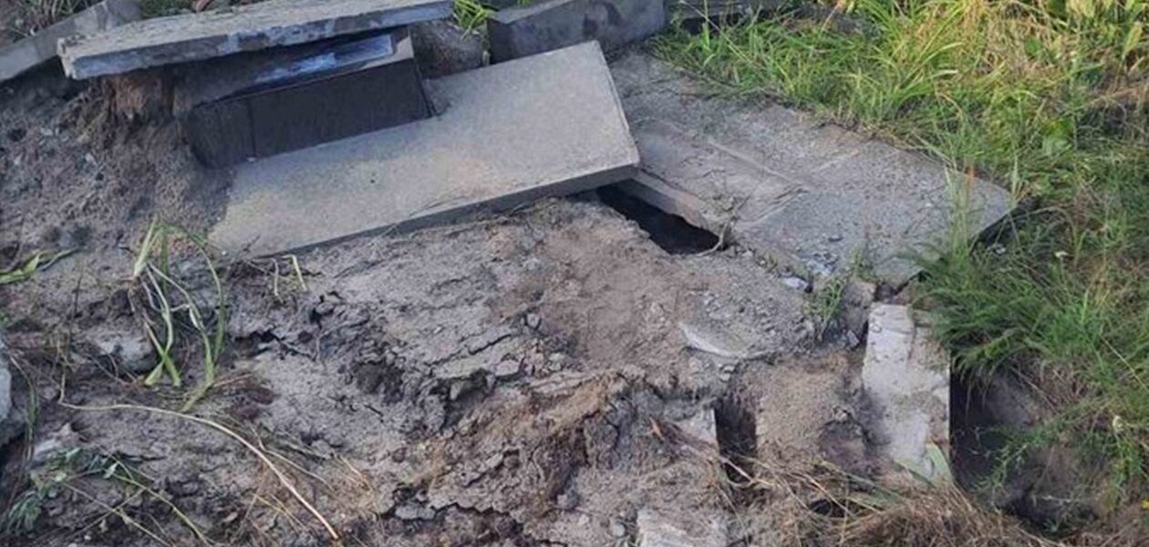 На Харківщині з кладовища викрали радянський танк