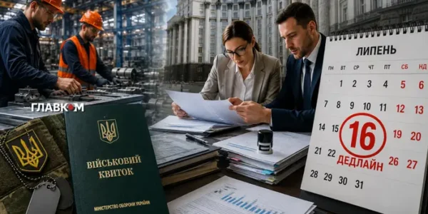 Зміна правил бронювання: як зберегти статус критичності підприємства. 16 липня – критична дата