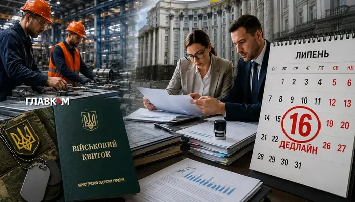 Зміна правил бронювання: як зберегти статус критичності підприємства. 16 липня – критична дата