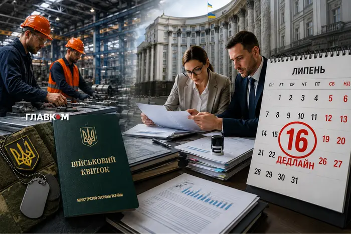 Зміна правил бронювання: як зберегти статус критичності підприємства. 16 липня – критична дата