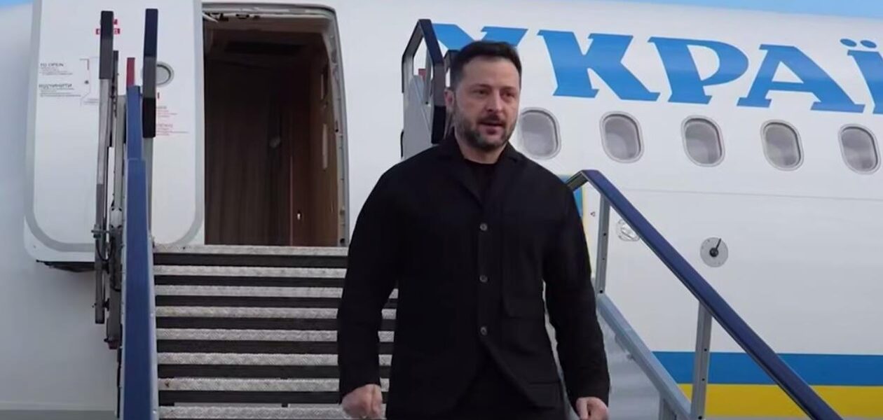 Зеленський прибув з візитом у Нідерланди
